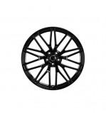 Jante DY1155 KM 21x9.5 21x10 5x112 negre lucios compatibile Porsche Macan