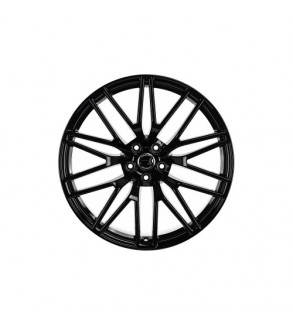 Jante DY1155 KM 21x9.5 21x10 5x112 negre lucios compatibile Porsche Macan