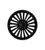 Jante DY1989 19x8 5x112 negre cu margine diamond cut compatibile Mercedes
