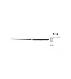 Set 4 bandouri usa compatibil Citroen C-Elysee 2012- Sedan Cod: F16